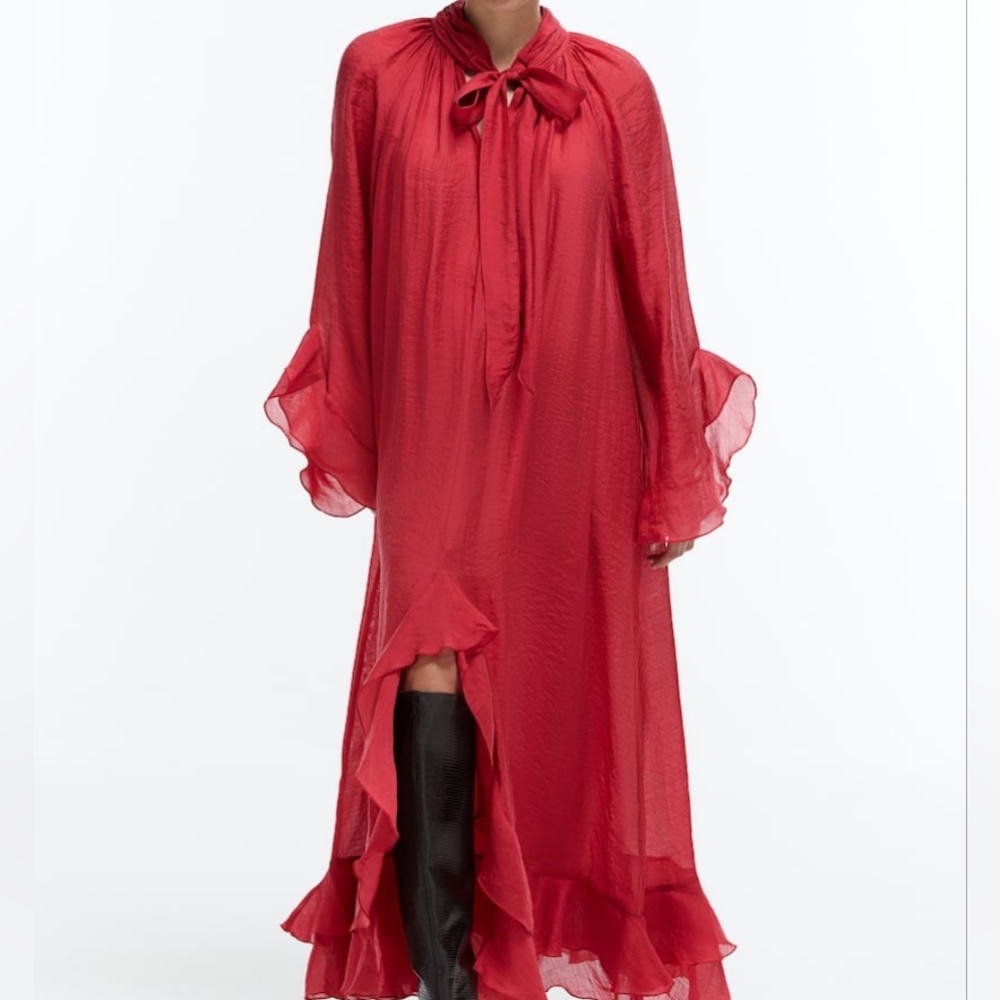 H&M Red Maxi Dress